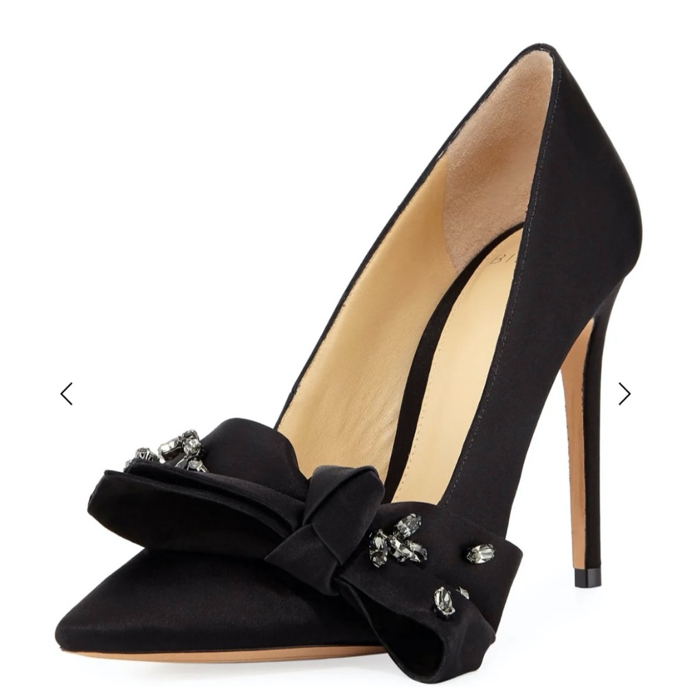 NEW Alexandre Birman "Gaya" pump with crystal bow SIZE 39.5 (fit size 39)